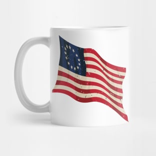 Waving Betsy Ross Flag Mug